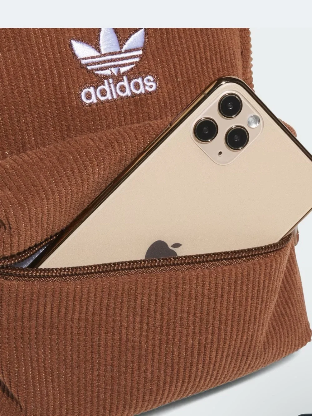 adidas Originals Mini Corduroy Backpack in Brown for Men